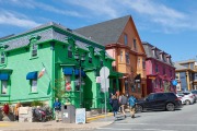 Street scene, Lunenburg, Harbour, Nova Scotia, Canada