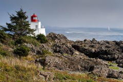 Amphitrite lghthouse, Vancouver Island, BC, Canada: Photo: Peter Llewellyn