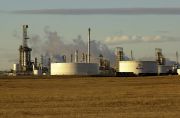 Husky Oil refinery, Lloydminster, Alberta Photo: Peter Llewellyn