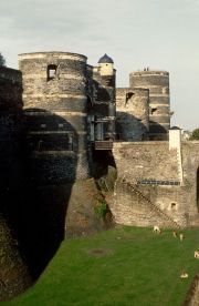 Angers - castle Photo: Peter Llewellyn