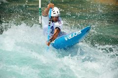 Denis Gargaud Chanut (FRA), Mens C1 Class, Lee Valley White Water Centre, Waltham Abbey, England, Photo by: Peter Llewellyn