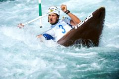 Matej Benus (SVK), Mens C1 Class, Lee Valley White Water Centre, Waltham Abbey, England, Photo by: Peter Llewellyn