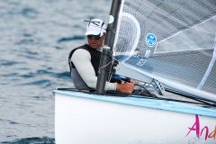 Ben Ainslie (GBR), Sailing Olympic Test Event, Finn men's one person dinghy (heavyweight), Weymouth