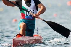Georgiev DEYAN (BUL), Canoe Sprint Olympic Test Event, men's 1000m C1, Eton Dorney Lake Eton Dorney, England, Photo by: Peter Llewellyn