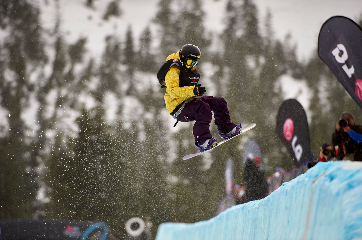 LG SNOWBOARD FIS WORLD CUP, CYPRESS MOUNTAIN, VANCOUVER, BRITISH COLUMBIA, CANADA - Ladies Half Pipe , Linn Haug (NOR): Photo by Peter Llewellyn