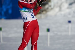2010 Olympics Vancouver womens Biathlon, February 2010, Japan's Fuyuko Suzuki, : Photo Peter Llewellyn